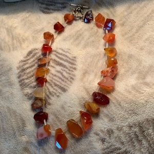 Red Carnelian necklace